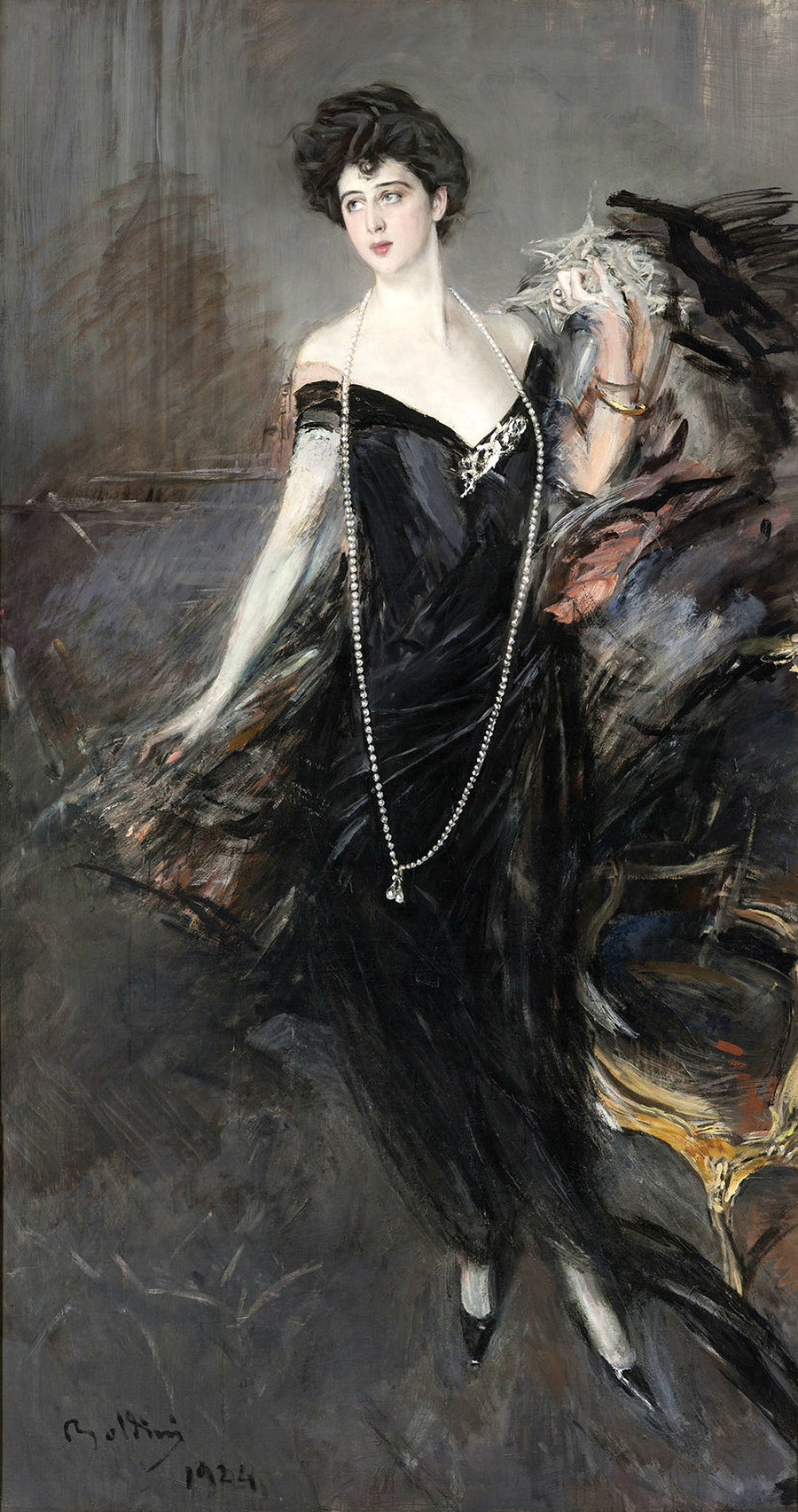 Donna Franca Florio Portresi - Giovanni Boldini