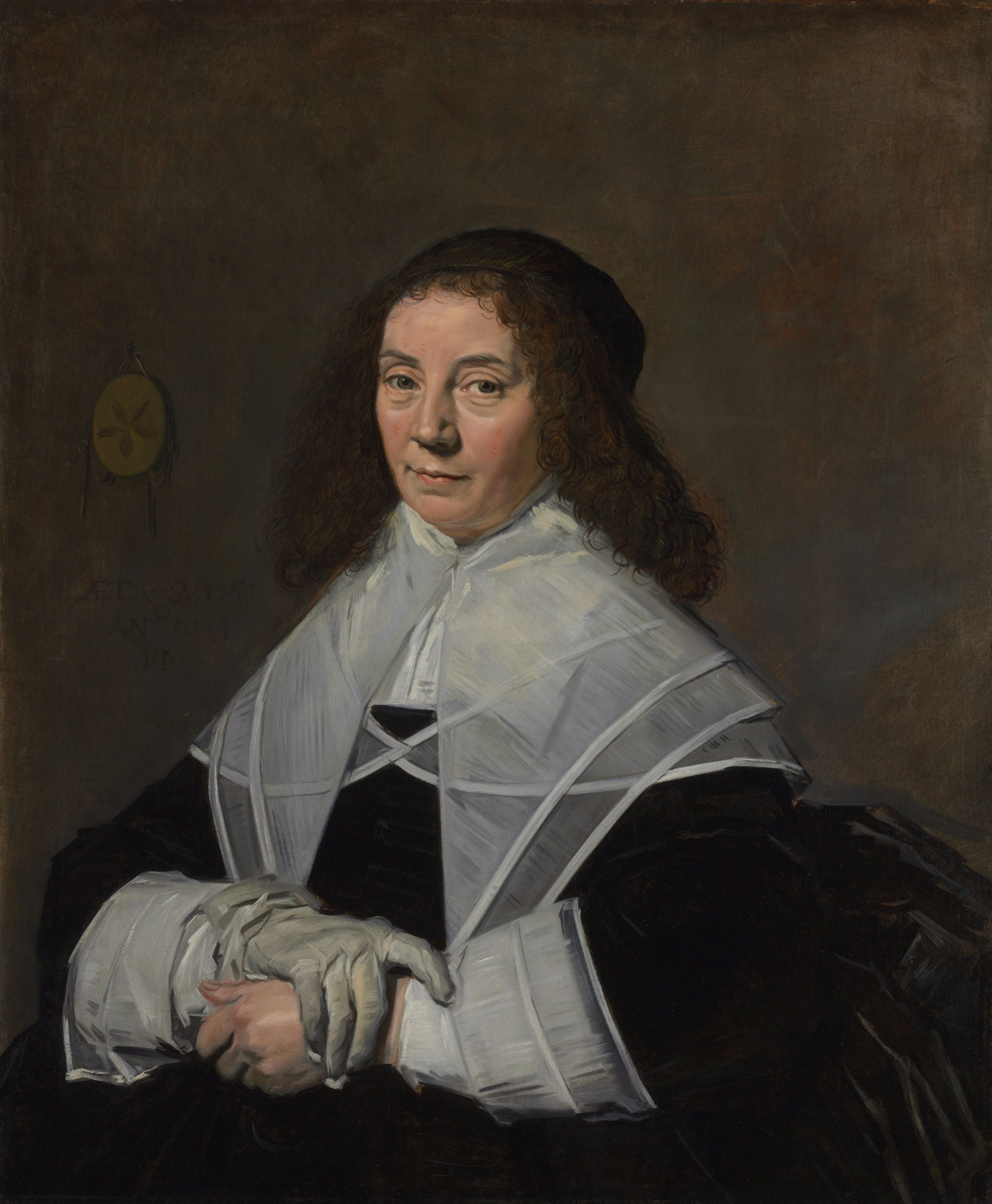 Portrait de Dorothée Berck - Frans Hals