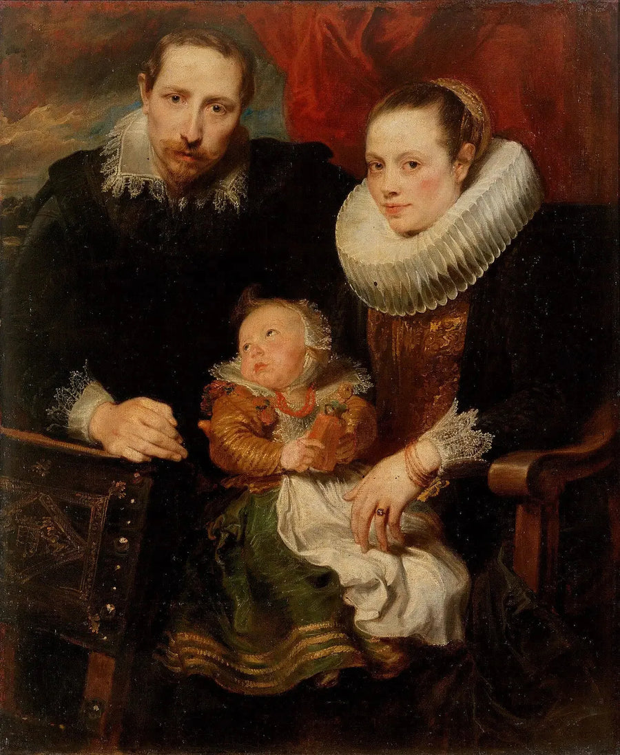 Aile Portresi - Antoine van Dyck