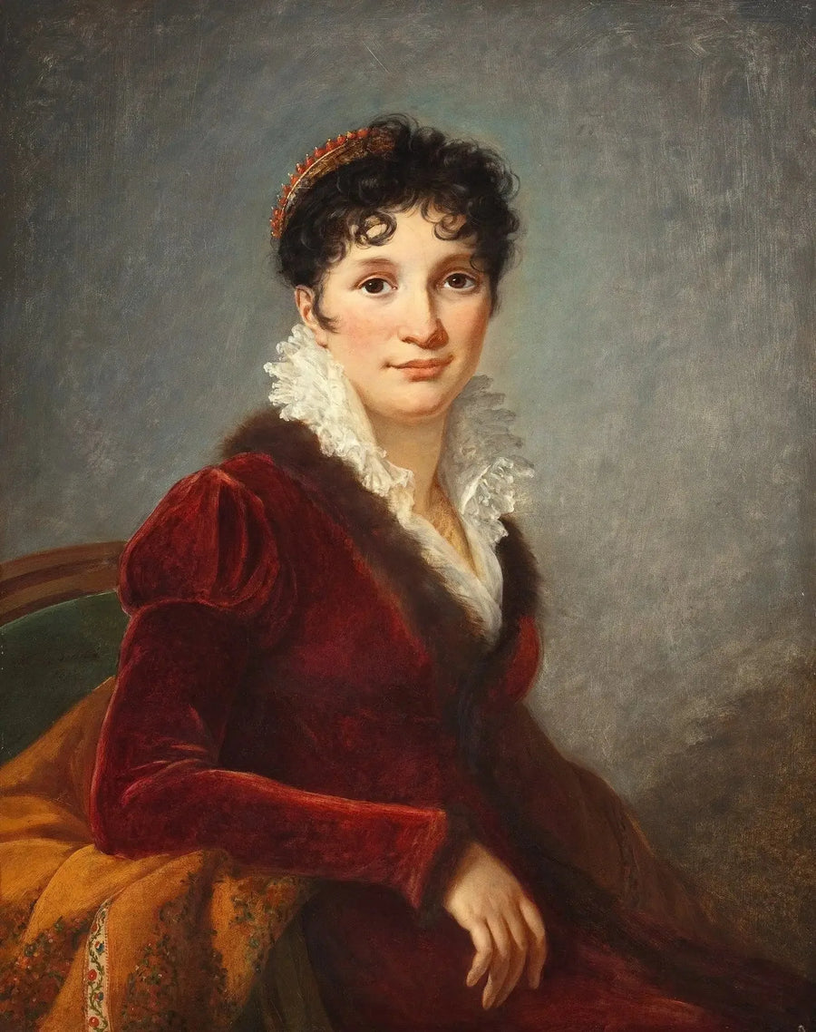 Fanny Biron Portresi, Courlande Prensesi - Élisabeth Vigée Le Brun