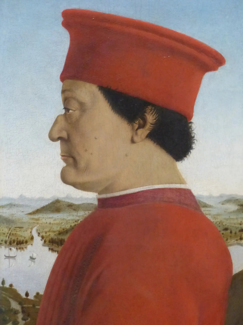 Federico da Montefeltro Portresi - Piero della Francesca