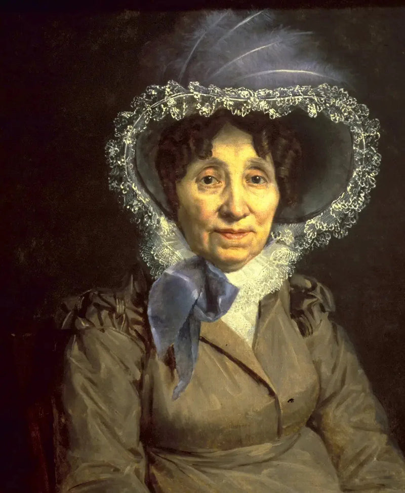 Yaşlı Kadın Portresi - Jacques-Louis David