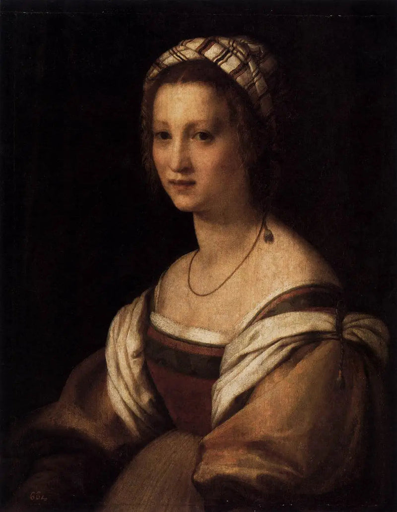 Kadın Portresi - Andrea del Sarto