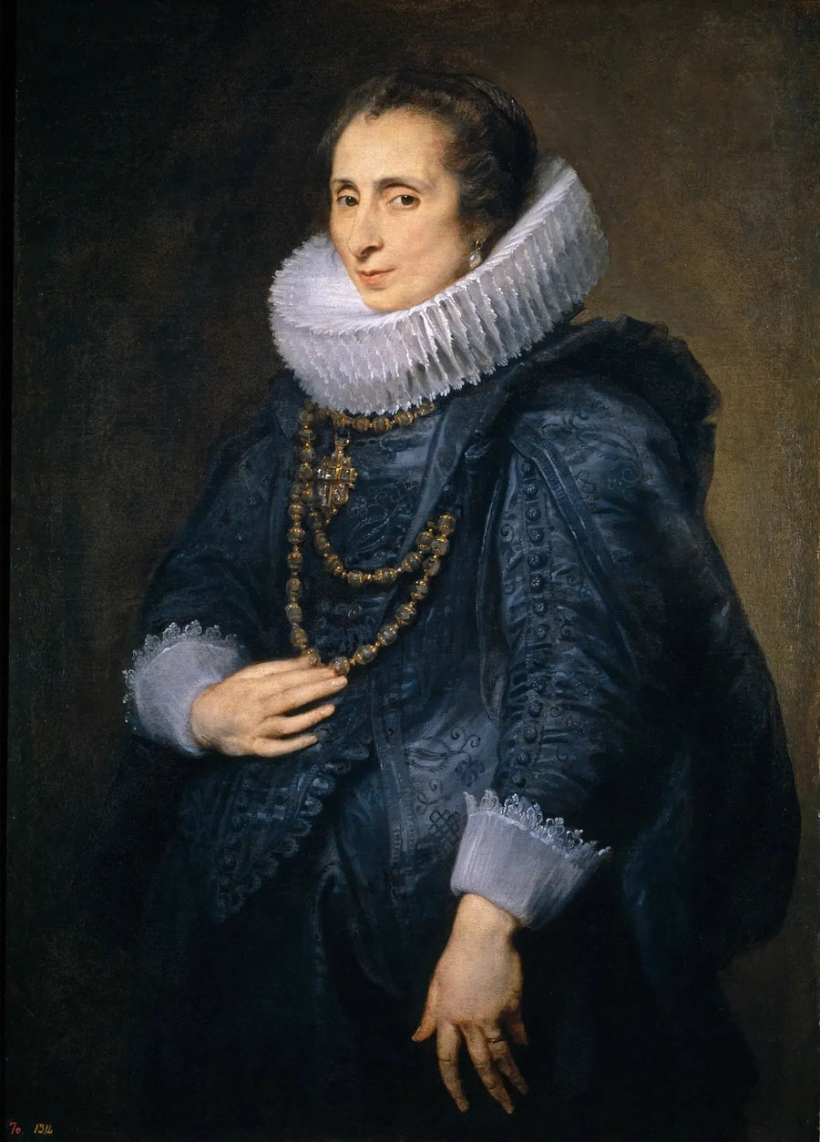 Kadın Portresi - Antoine van Dyck