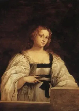Kadın Portresi - David Teniers le Jeune
