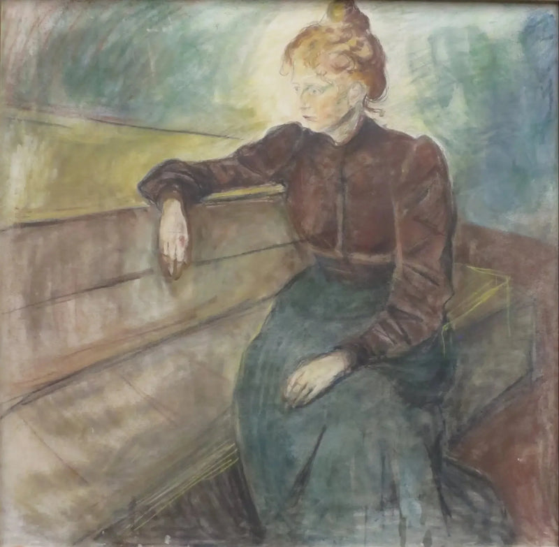 Kadın Portresi - Edvard Munch