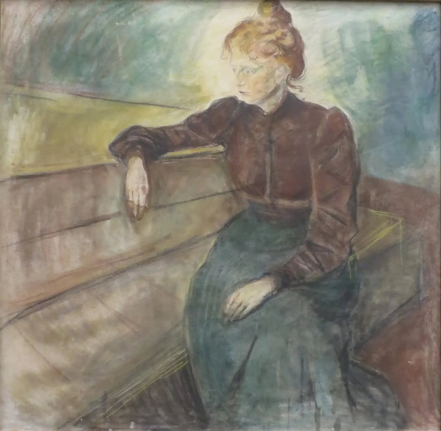 Kadın Portresi - Edvard Munch