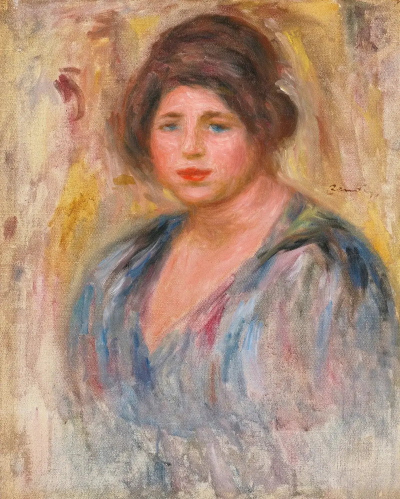 Kadın Portresi (Gabrielle Renard) - Pierre-Auguste Renoir