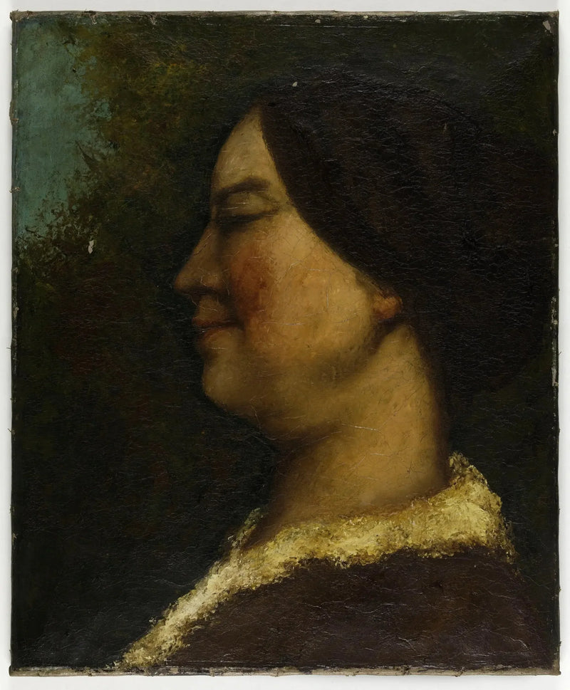 Kadın Portresi - Gustave Courbet
