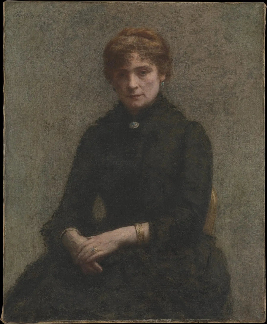 Kadın Portresi - Henri Fantin-Latour