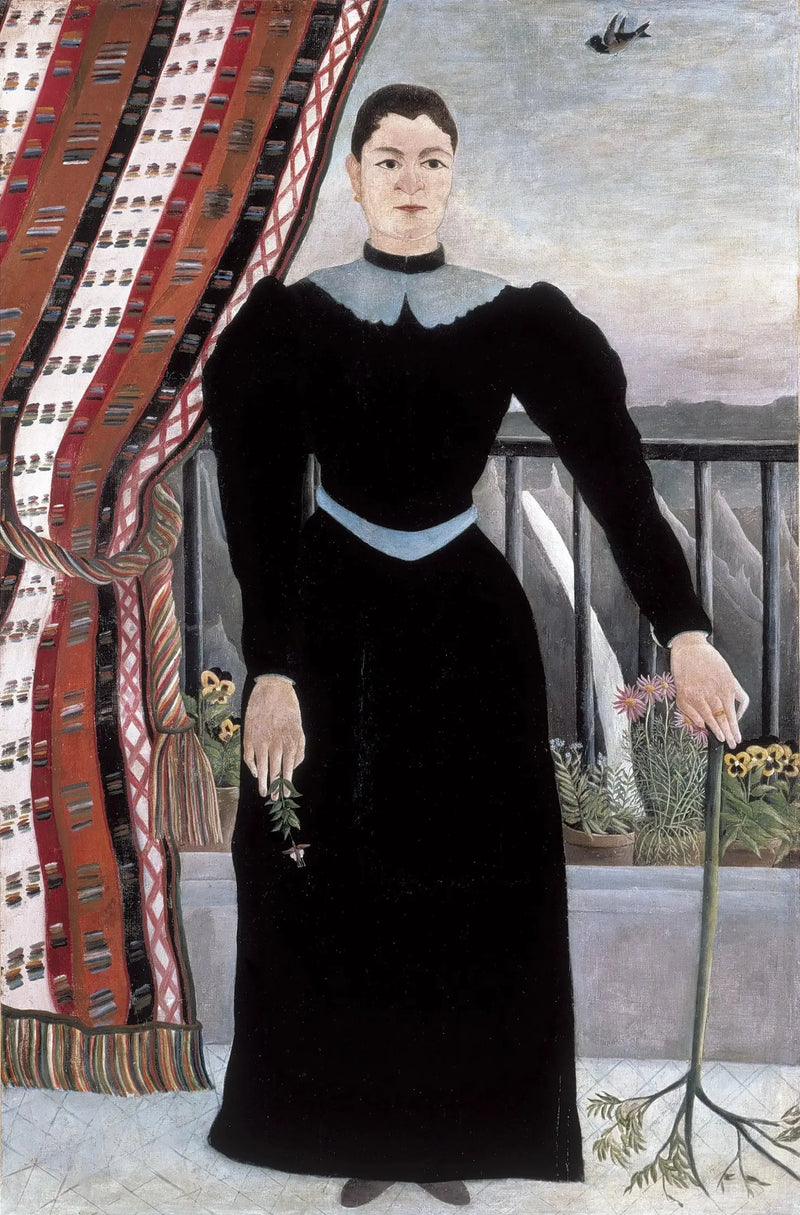 Kadın Portresi - Henri Rousseau