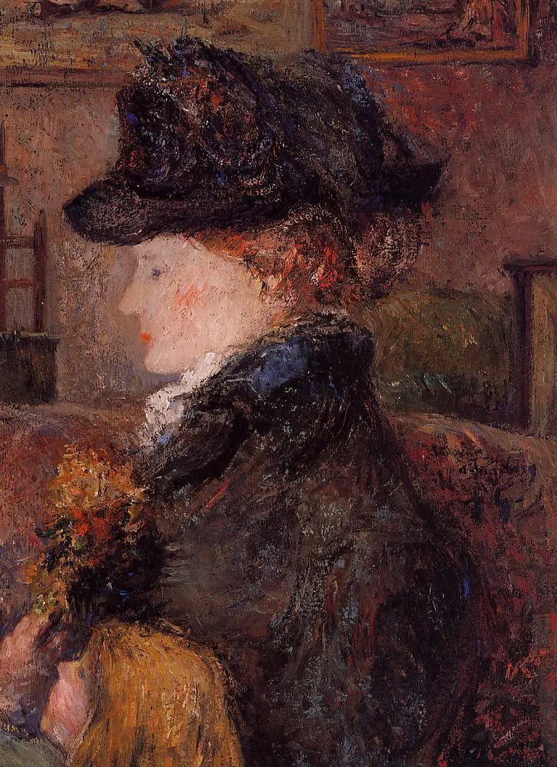 Kadın Portresi (Ingeborg Thaulow) - Paul Gauguin