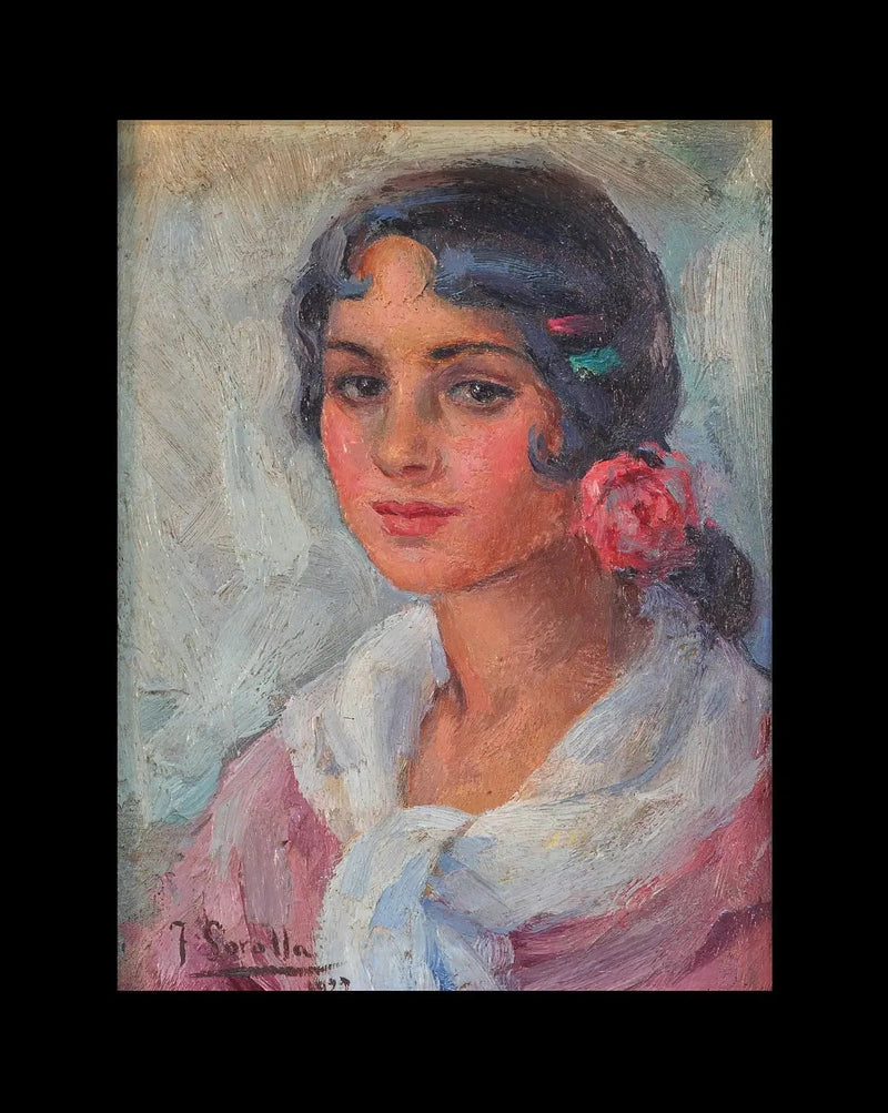 Kadın Portresi - Joaquín Sorolla