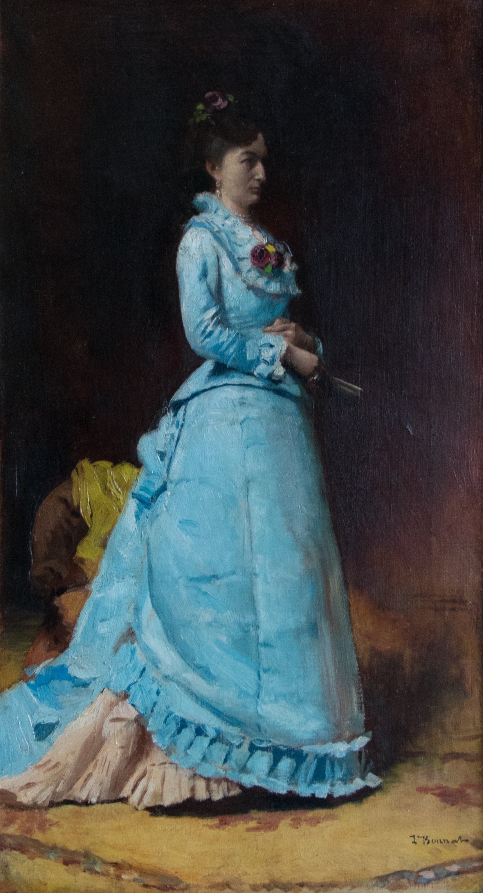 Portrait de femme - Léon Bonnat