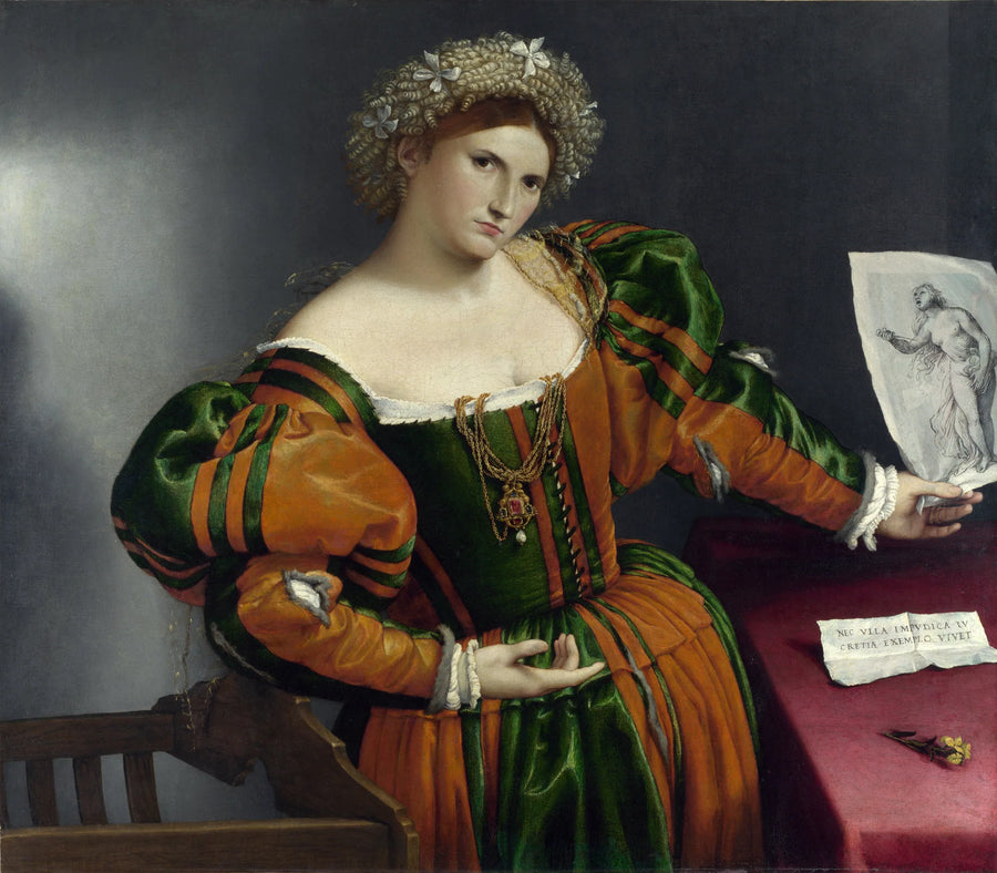 Kadın Portresi - Lorenzo Lotto