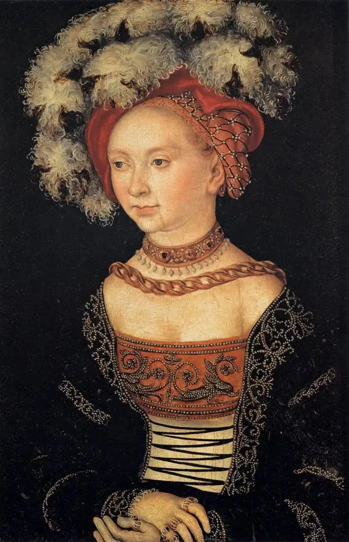 Kadın Portresi - Lucas Cranach the Elder
