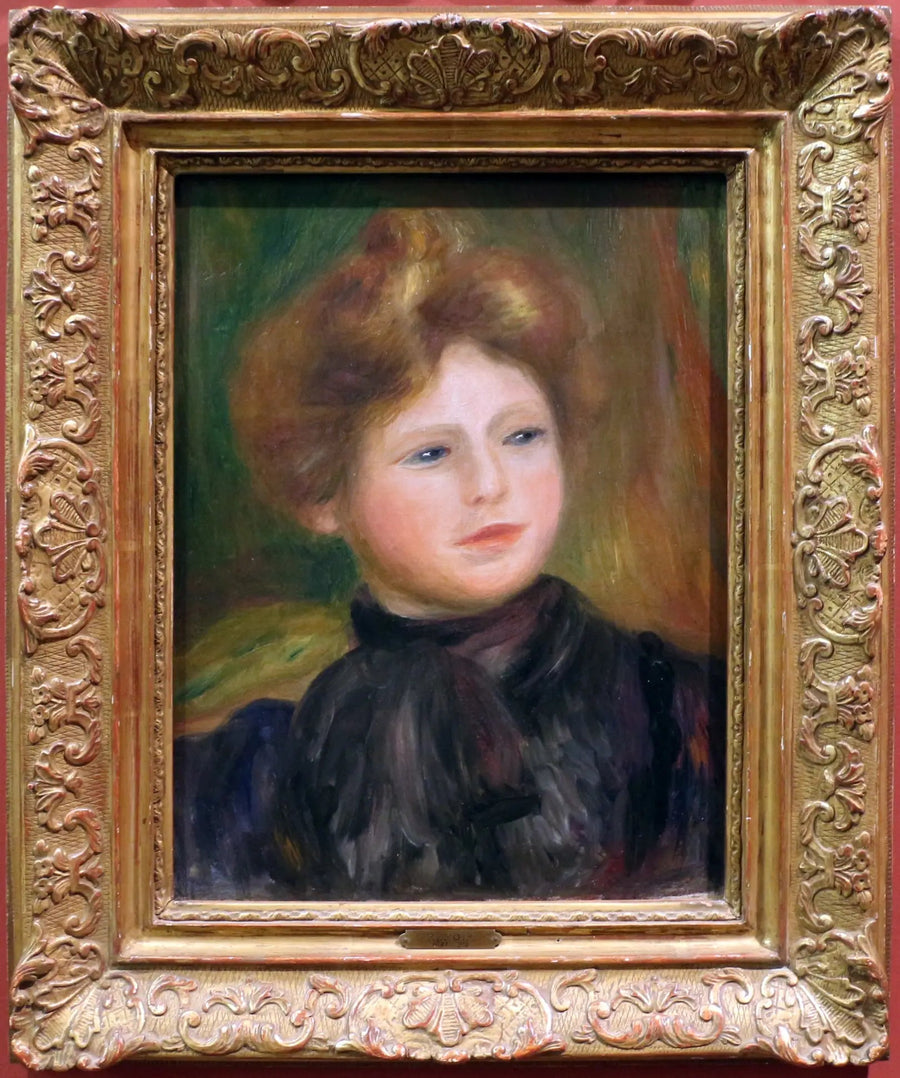 Kadın Portresi - Pierre-Auguste Renoir