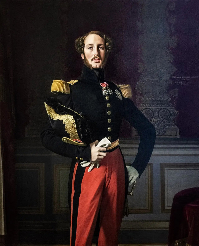Ferdinand-Philippe, Orléans Dükü Portresi - Jean-Auguste-Dominique Ingres
