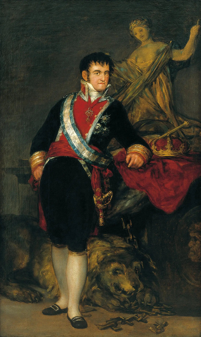 İspanya Kralı Ferdinand VII Portresi - Francisco de Goya