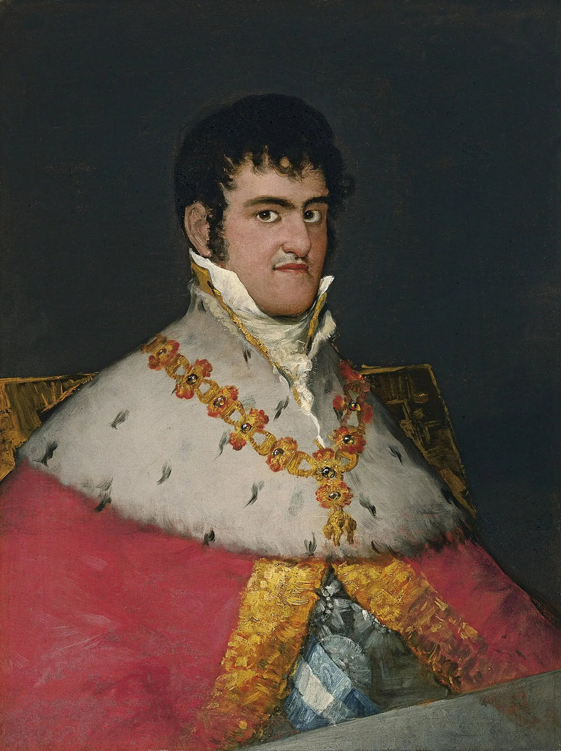 Ferdinand VII Portresi - Francisco de Goya