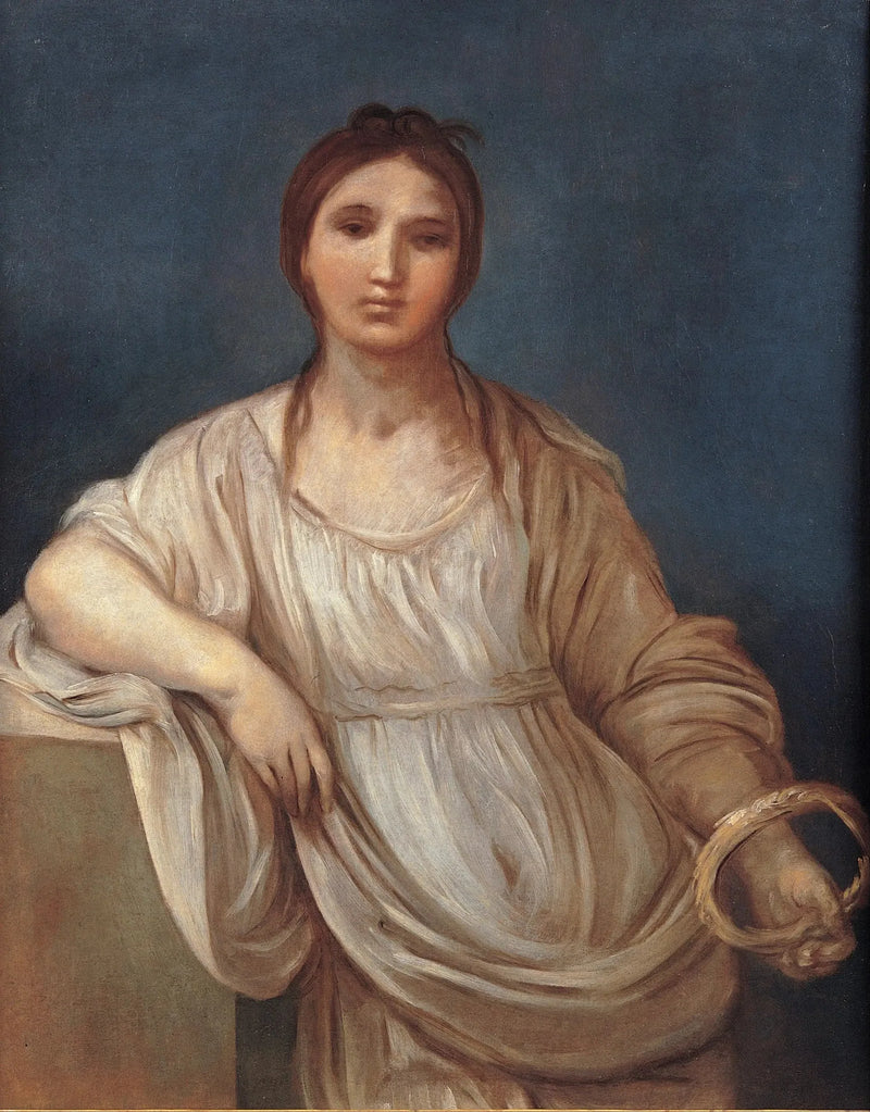 Kız Portresi ve Taç - Guido Reni