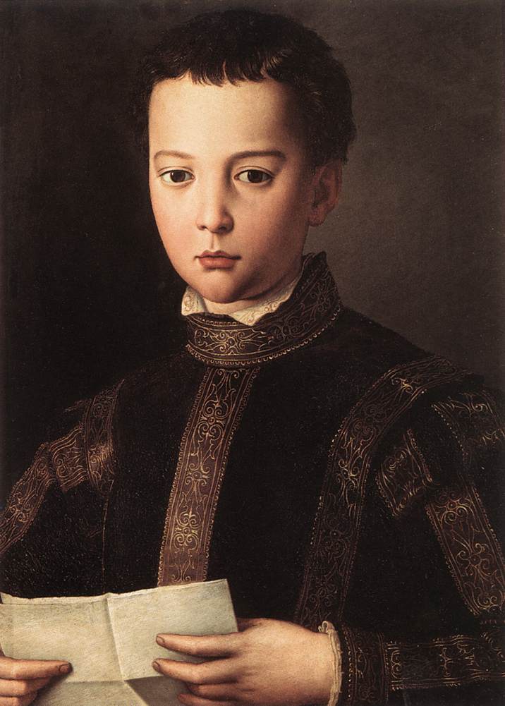 Francesco Ier de Médicis çocuk portresi - Bronzino