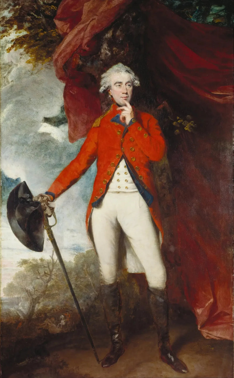 Francis Rawdon-Hastings Lord Moira Portresi - Joshua Reynolds