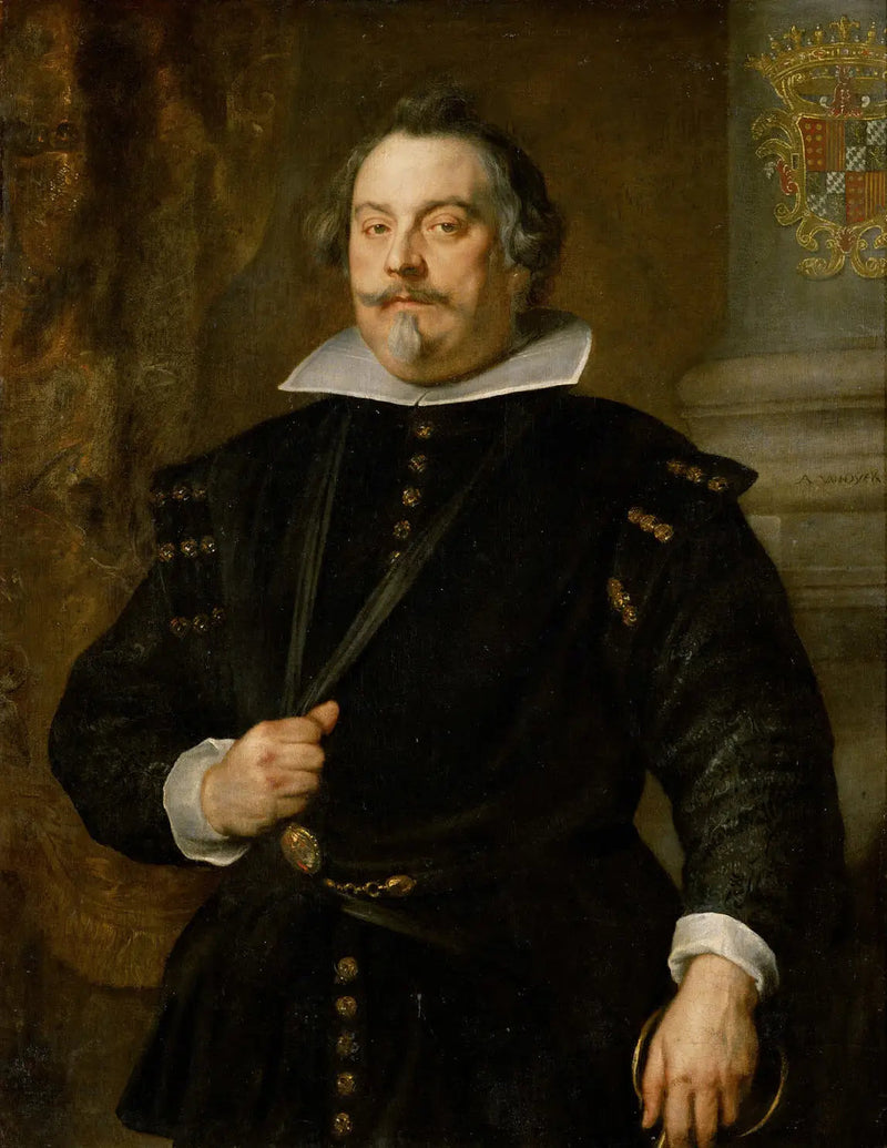 Francisco de Moncada, Aytona Marquisi Portresi - Antoine van Dyck