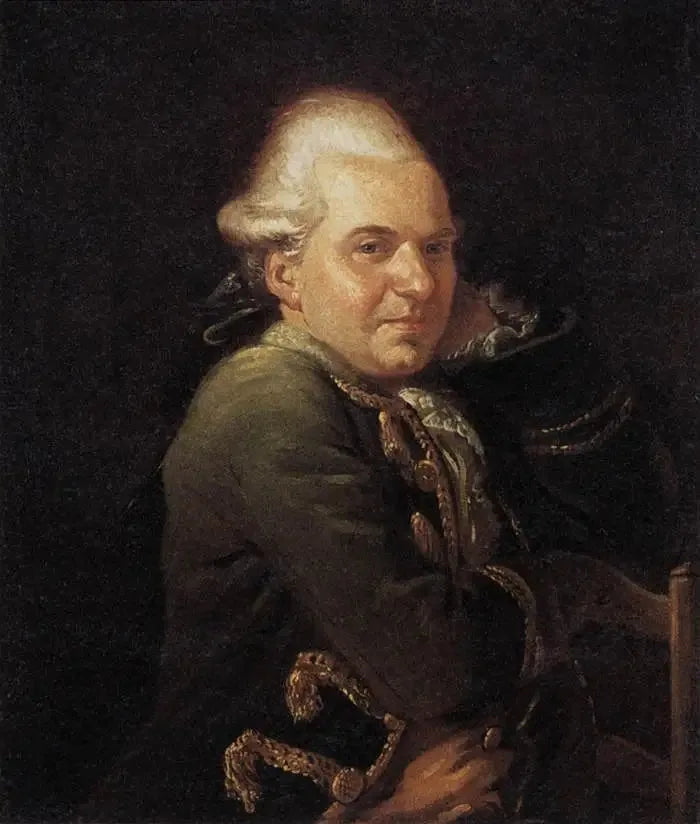 François Buron Portresi - Jacques-Louis David