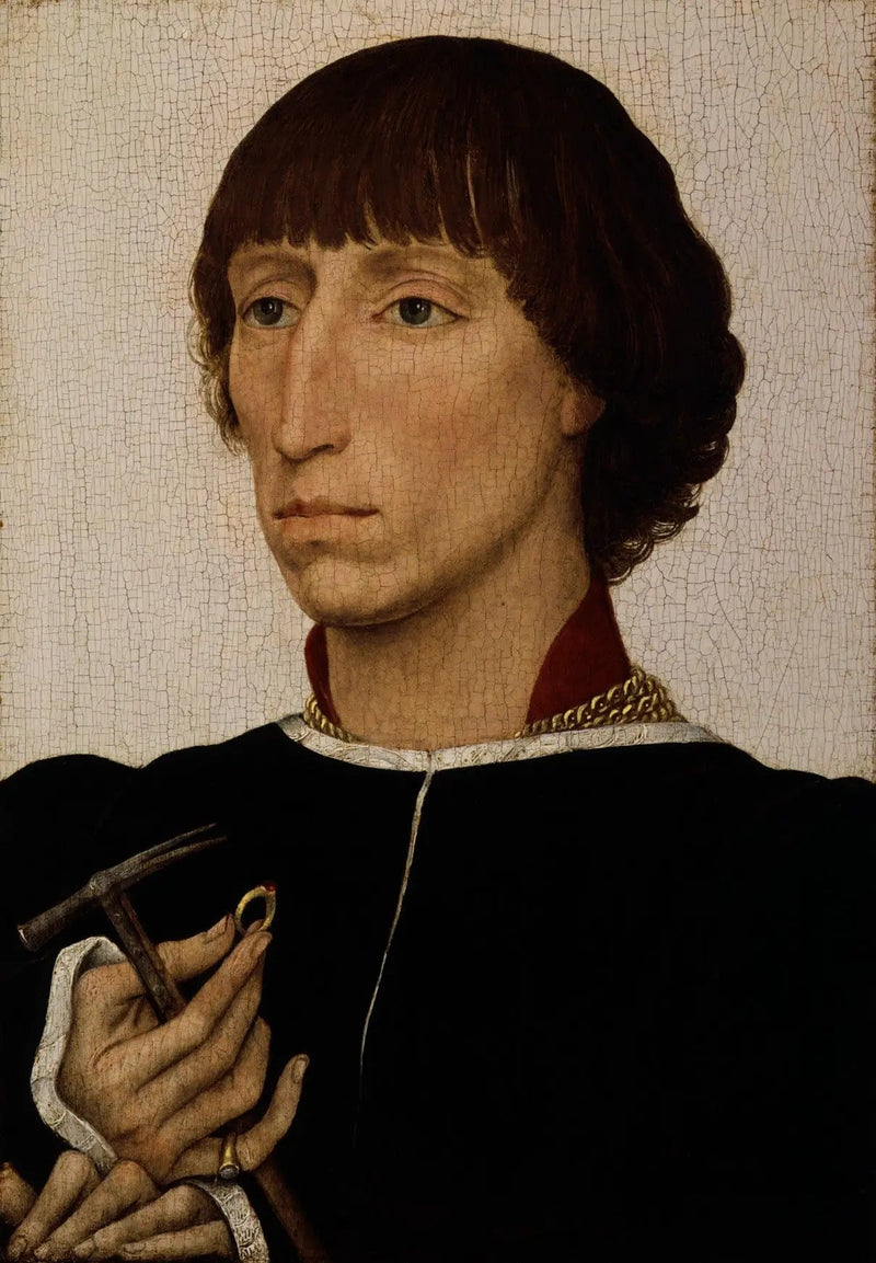 François d'Este Portresi - Rogier van der Weyden