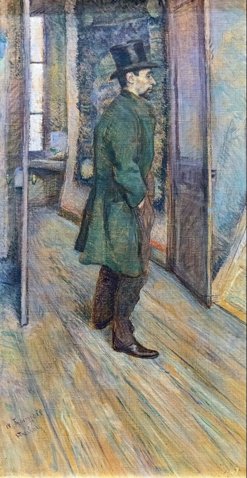 François Gauzi Portresi - Henri de Toulouse-Lautrec