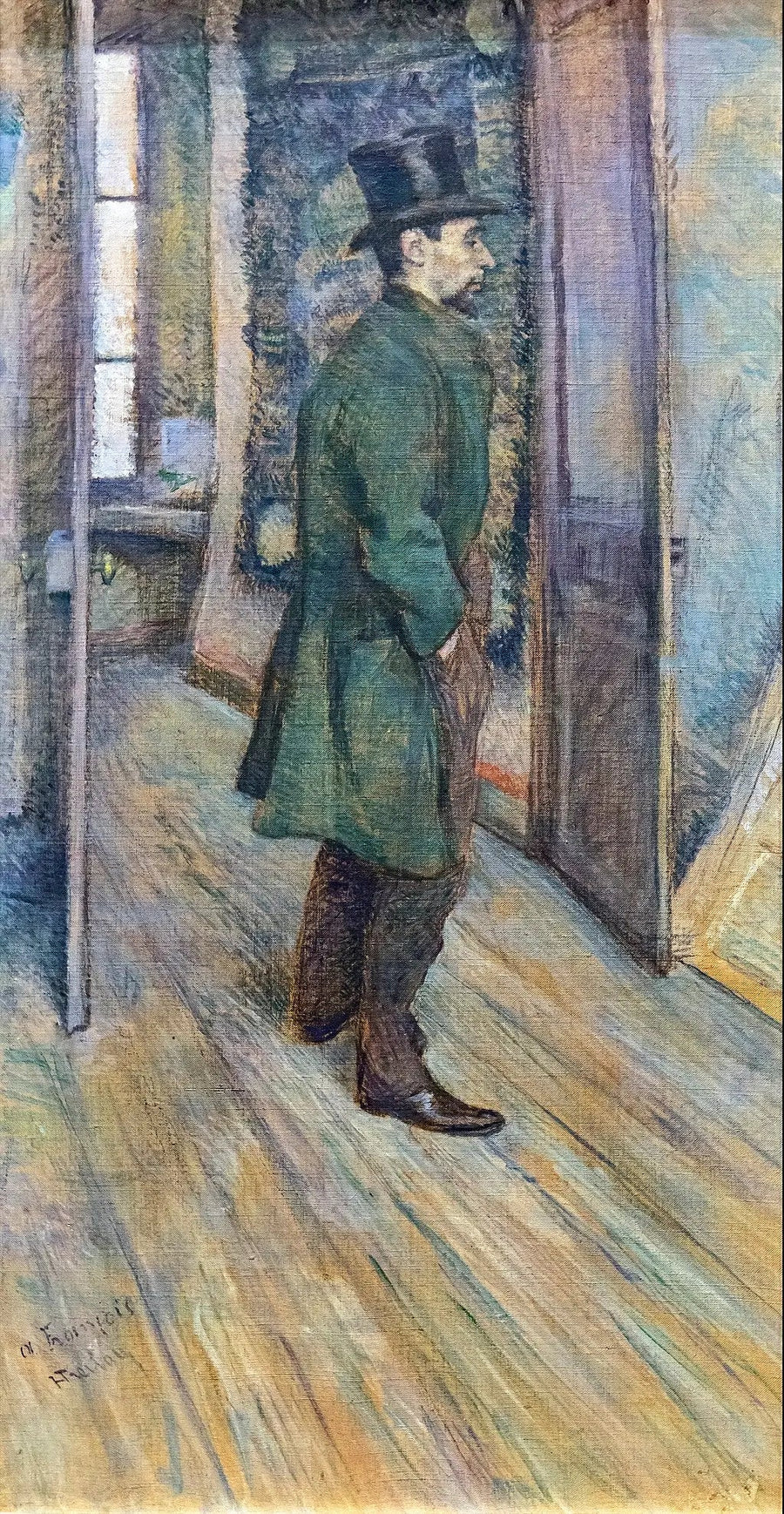 François Gauzi Portresi - Henri de Toulouse-Lautrec