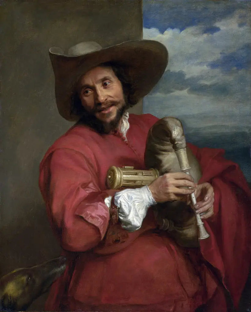 François Langlois'nin Portresi, Chartres veya Ciartres olarak da bilinen - Antoine van Dyck
