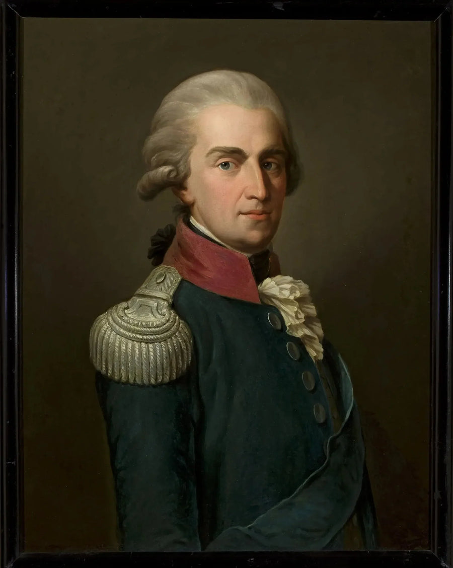 Frédéric-Auguste Dükü Portresi - Anton Graff