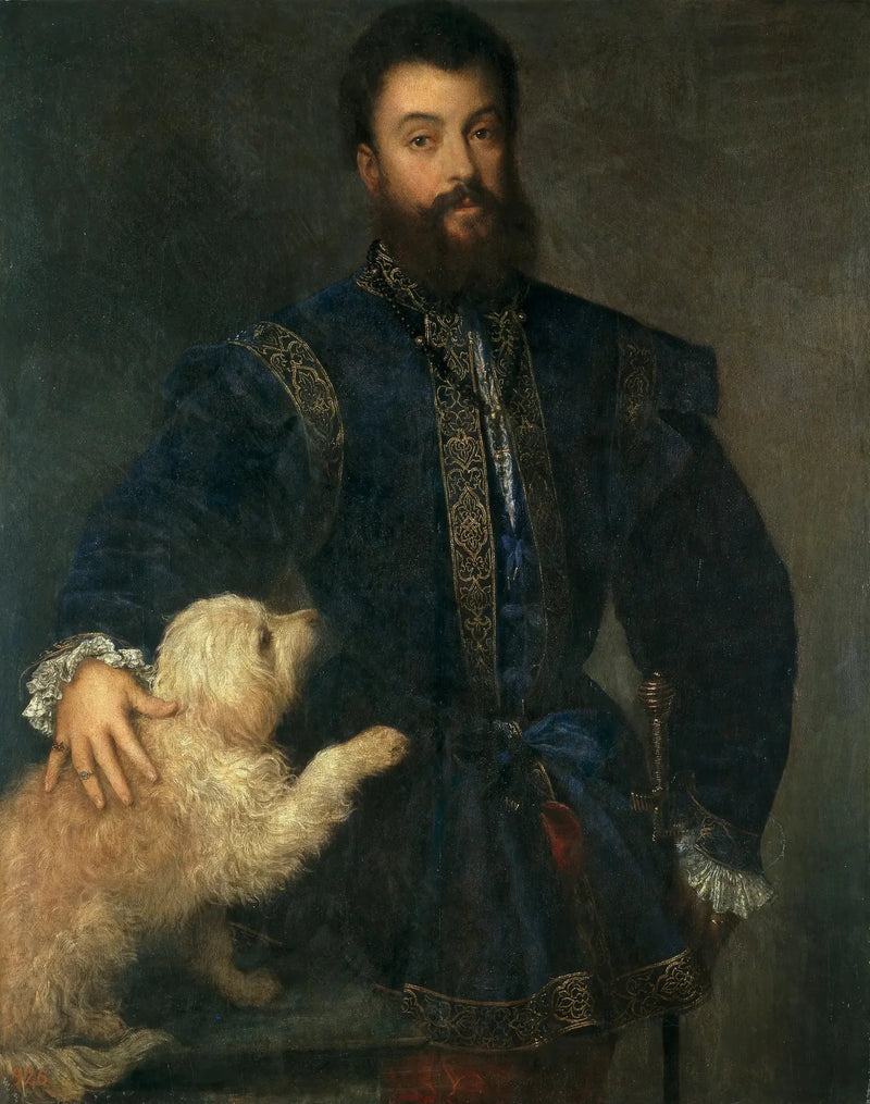 Frédéric II Gonzague Portresi - Titian