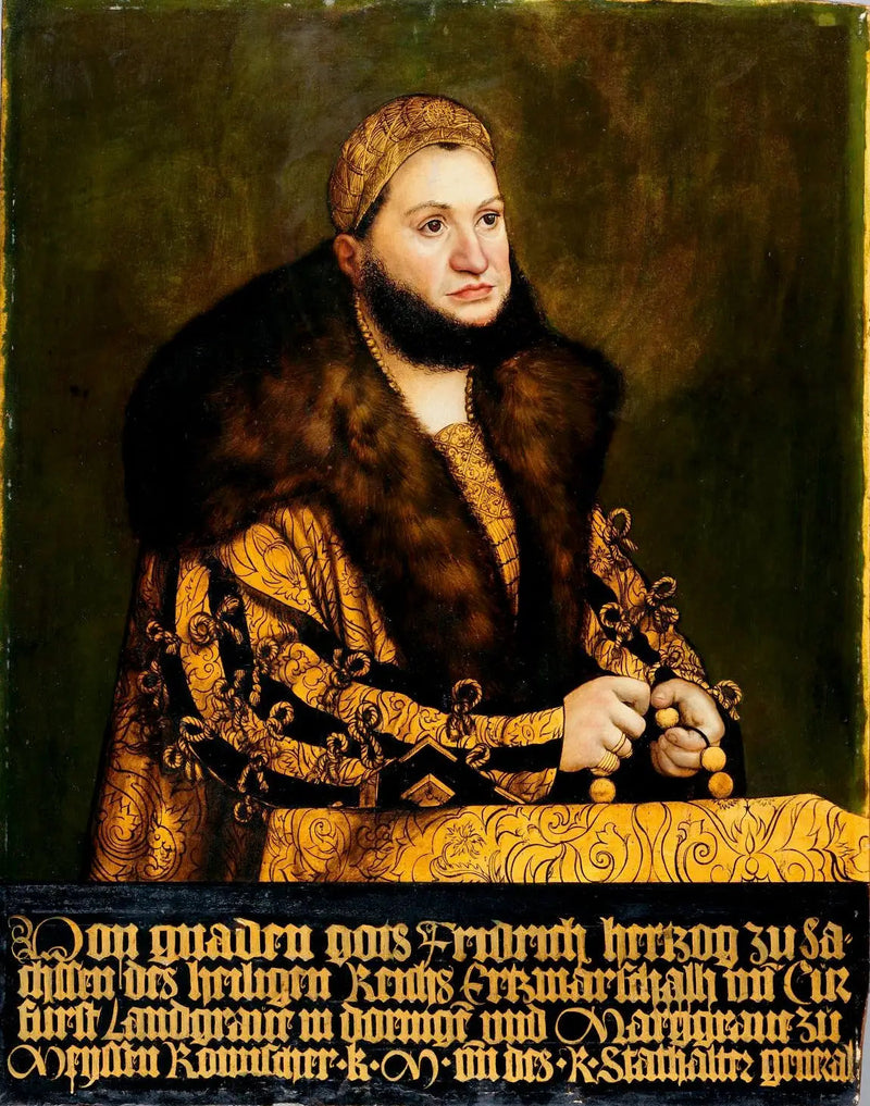 Frédéric III Le Sage Portresi, Sakson Seçmeni - Lucas Cranach the Elder