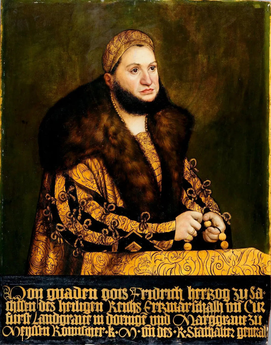 Frédéric III Le Sage Portresi, Sakson Seçmeni - Lucas Cranach the Elder