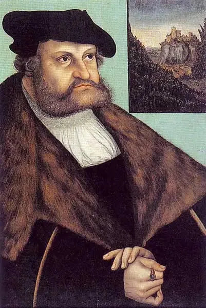 Frédéric III Le Sage Portresi, Sakson Seçmeni - Lucas Cranach the Elder