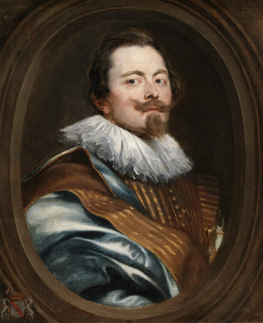 Frederick Marselaer, diplomat portresi - Antoine van Dyck