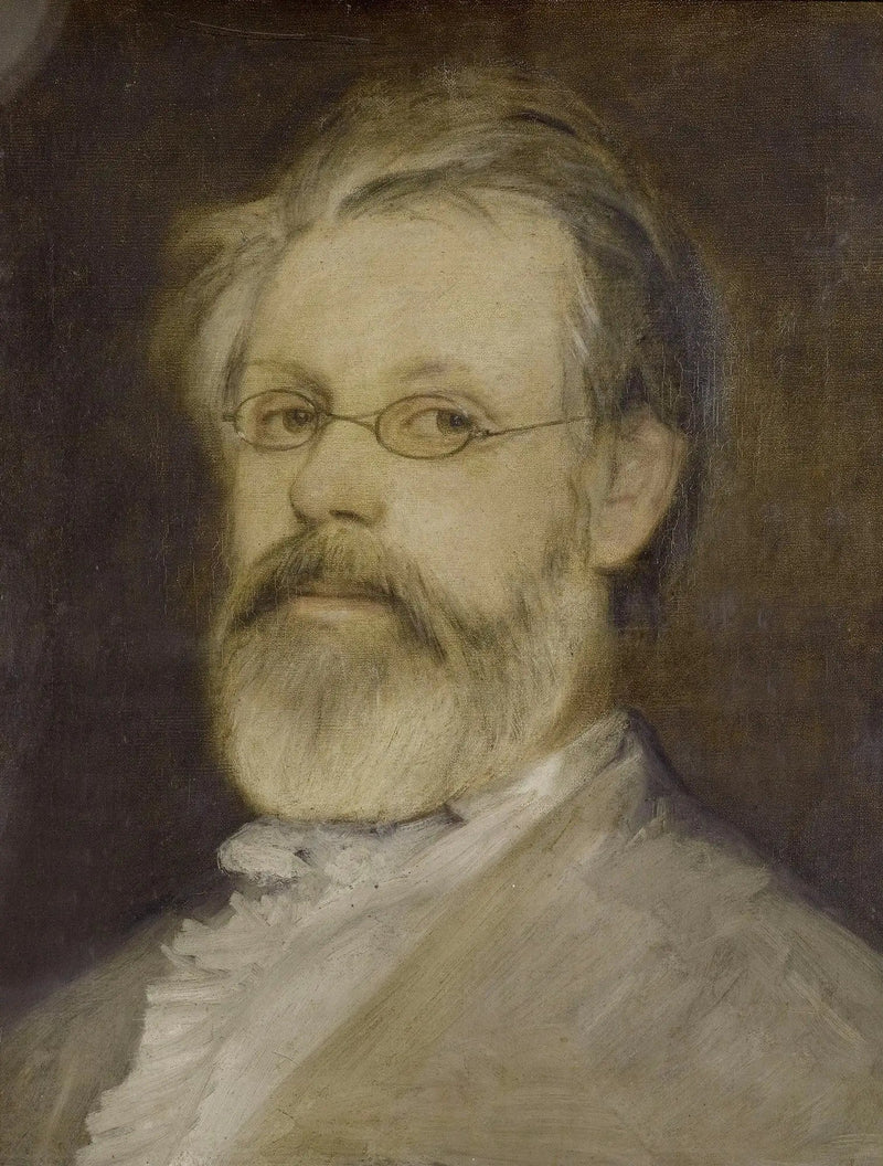 Friedrich Weber Portresi - Arnold Böcklin