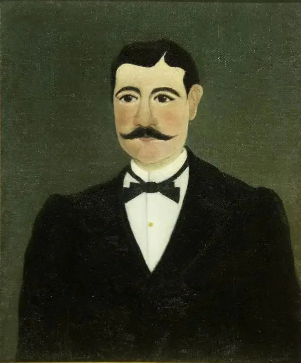 Frumence Biche Portresi, Sivil Kıyafetle - Henri Rousseau
