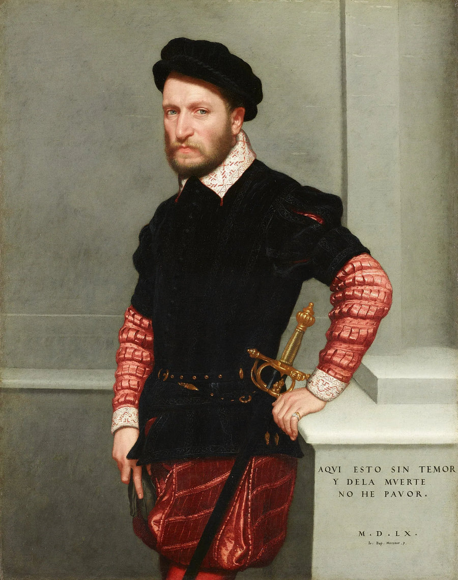 Gabriel III de la Cueva ve Girón Portresi - Giovanni Battista Moroni