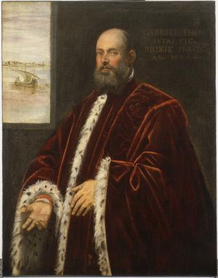Gabriele di Pietro Emo, Saint-Marc savcısı Portresi - Jacopo Tintoretto