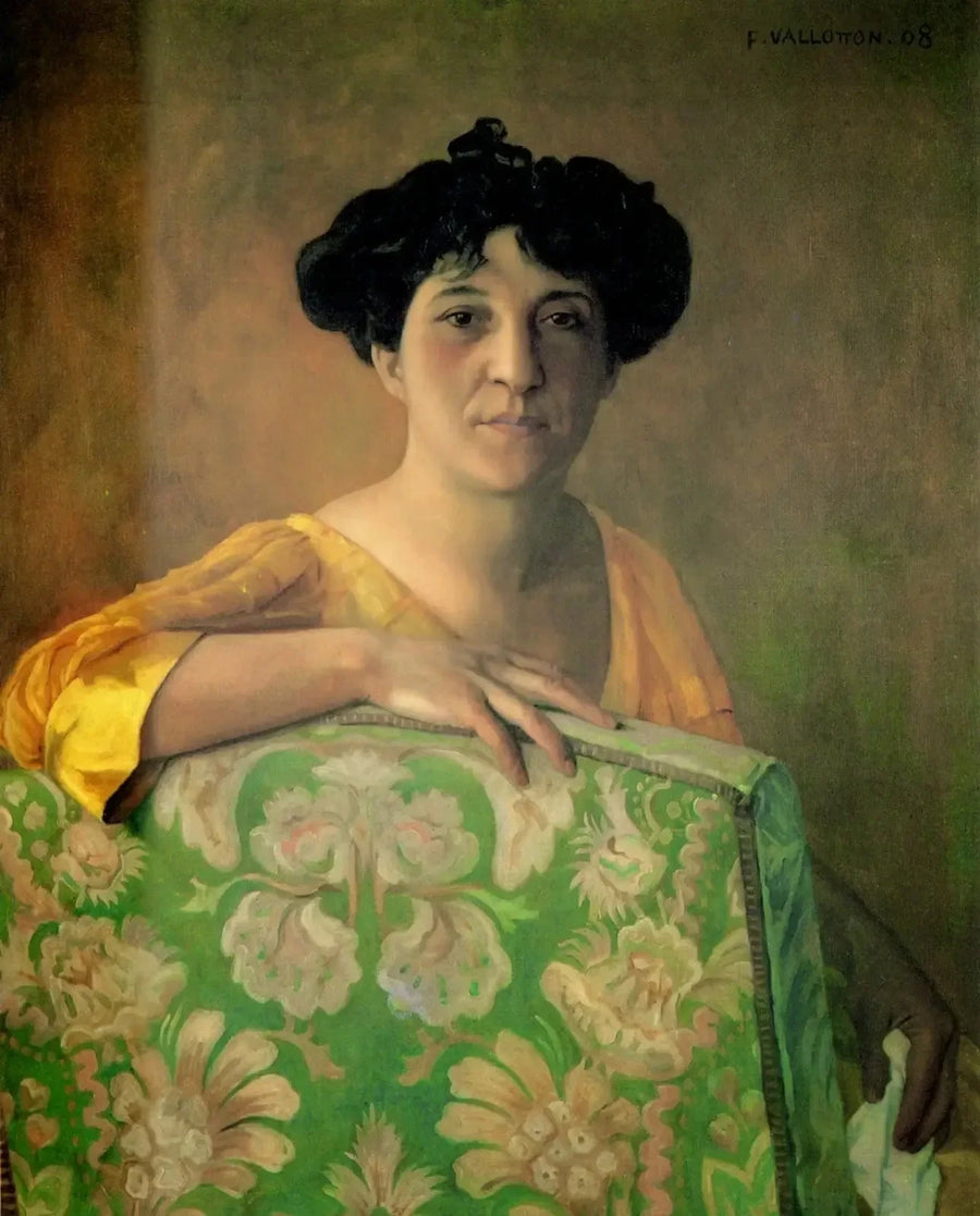Gabrielle Vallotton Portresi - Félix Vallotton