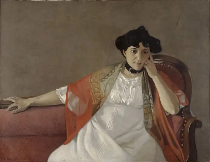 Gabrielle Vallotton Portresi - Félix Vallotton