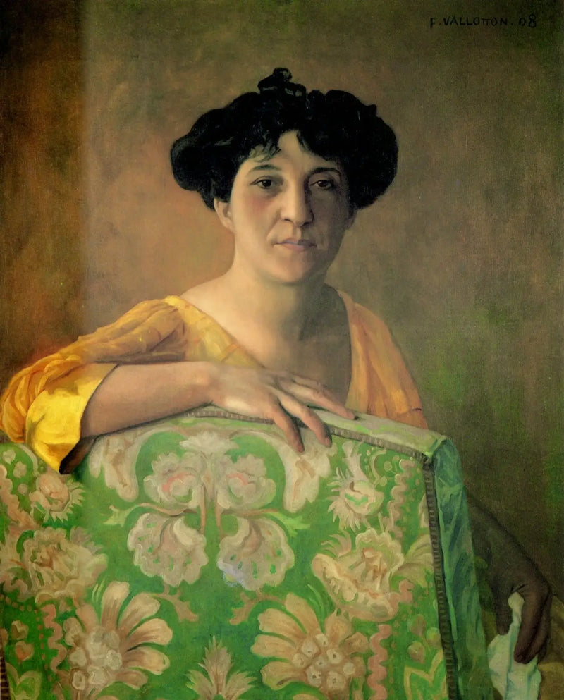 Gabrielle Vallotton Portresi - Félix Vallotton