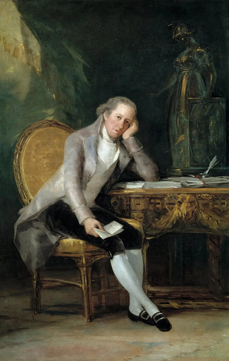 Gaspar Melchor de Jovellanos Portresi - Francisco de Goya