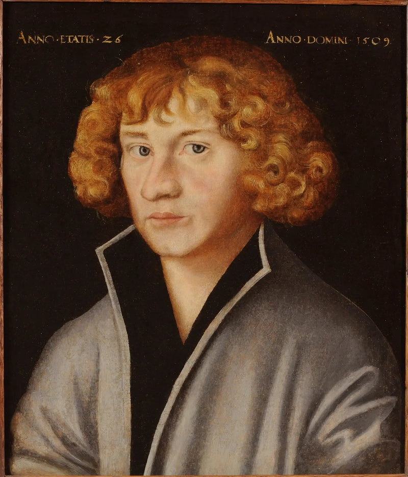 Georg Spalatin Portresi - Lucas Cranach the Elder