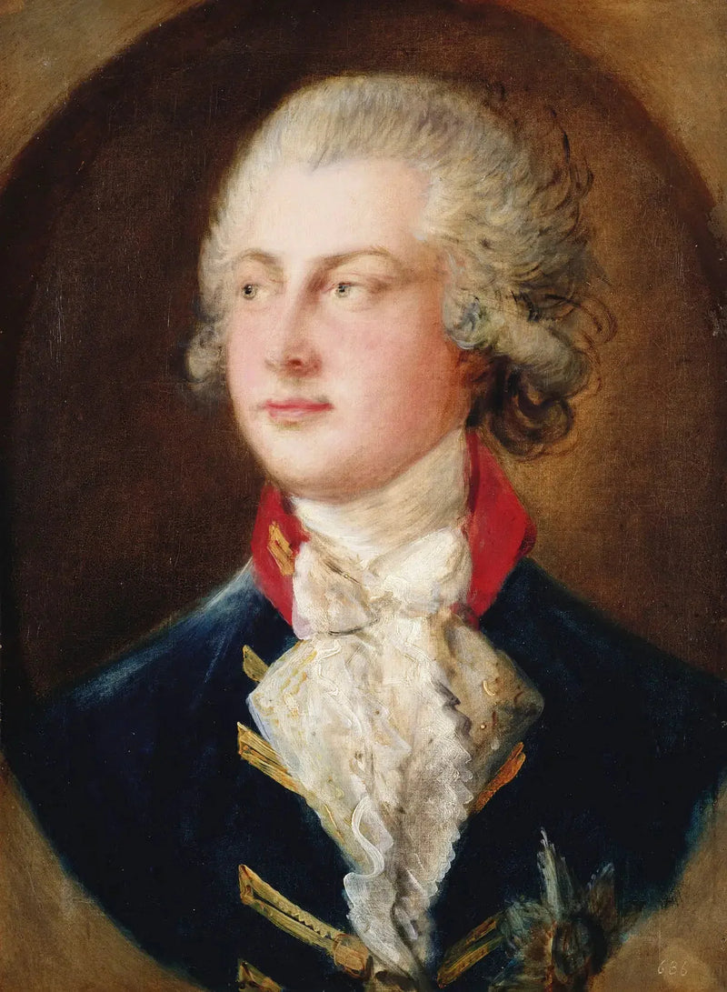 George IV Portresi, henüz Galler Prensi olduğu dönemde (1782) - Thomas Gainsborough