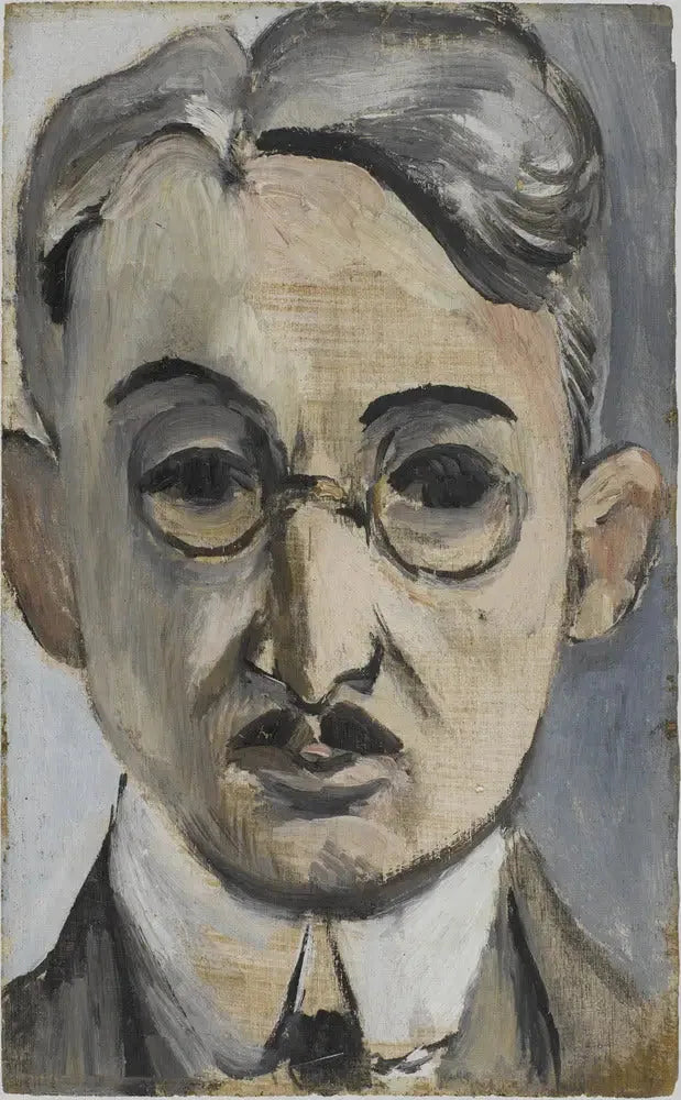 Gözlük takan Georges Besson Portresi - Henri Matisse